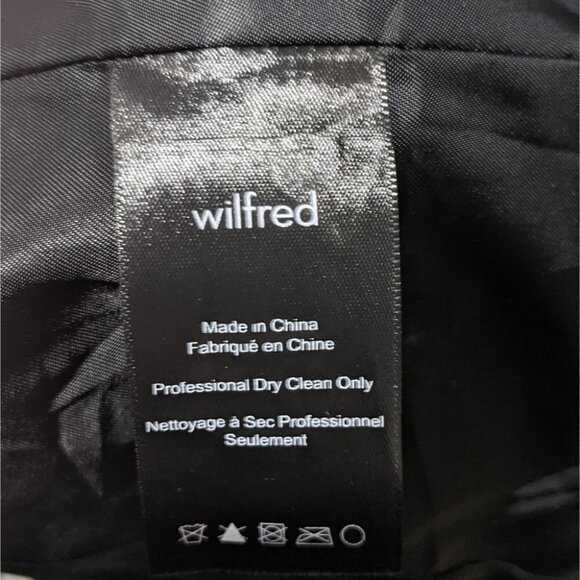 Aritzia Wilfred | Darmon wool checked blazer in Chalet/Black - Picture 9 of 10